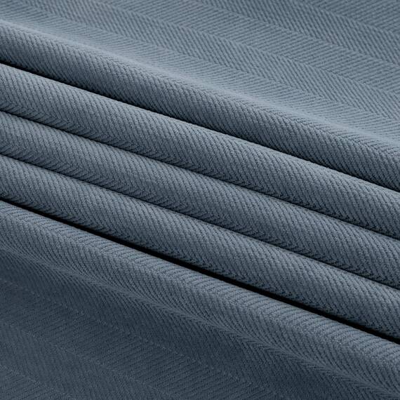 AMBERIS Bett Läufer Single Layer Chenille Blau, Modern Style Bett Schals für Home Hotel Dekorationen (Kissenbezüge separat erhältlich)
