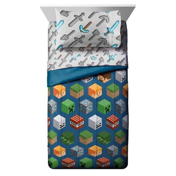 Jay Franco Disney/Pixar Incredibles Super Family 5 Piece Full Bed Set - Includes Reversible Comforter & Sheet Set - Super Soft Fade Resistant Polyester - (Official Disney/Pixar Product)