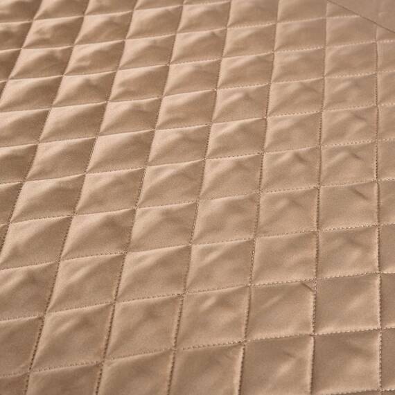 QRGMKL Neue einfarbige Bettläufer weiche, hautfreundliche Bettschals Hochpräzise geometrische Jacquard-Bettwäsche-Schutz-Tagesdecke für das Heimschlafzimmer Hotel-Gold C||2 Pillowcases(50X50cm)