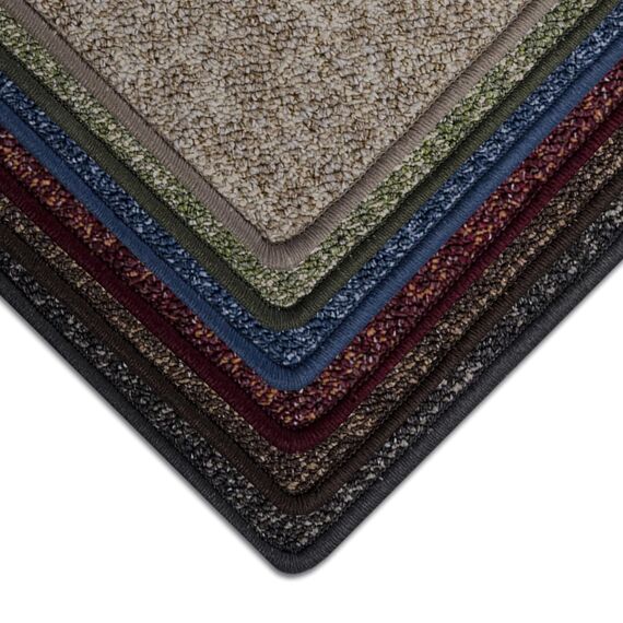 Floordirekt Bettumrandung Bermuda - Hochwertige Verarbeitung - Bettvorleger Teppichläufer 3-teilig - Läufer-Set in 3 Größen (B: 67 cm | L: 1 x 330 cm + 2 x 130 cm, Grün)