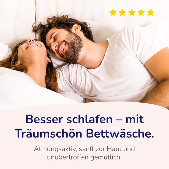 Träumschön Biber Bettwäsche Set 2tlg 155x220 cm + 80x80 cm – Flauschige Bettwäsche Beige – Weiche Winterbettwäsche Kariert - Atmungsaktiv, Warm & Hautfreundlich - 100% Baumwolle