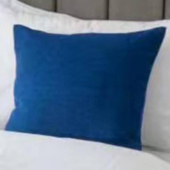 TTiiLoe Kissenbezüge mit Kern, quadratisch, mit unsichtbarem Reißverschluss, Kissen für Sofa, Stuhl, Autositz, 50 x 50 cm, Blau