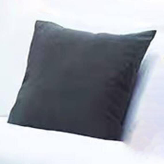 TTiiLoe Kissenbezüge mit Kern, quadratisch, mit unsichtbarem Reißverschluss, Kissen für Sofa, Stuhl, Autositz, 50 x 50 cm, Grau
