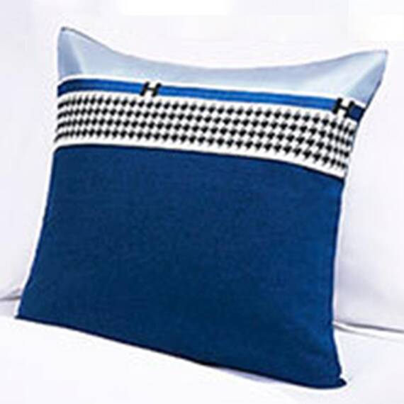 TTiiLoe 50 x 50 cm Kissenbezüge, quadratischer Kissenbezug mit unsichtbarem Reißverschluss, Heimdekoration, Kissenbezug für Sofa, Stuhl, Autositz, Marineblau