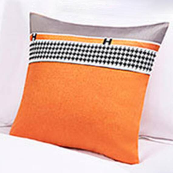 TTiiLoe 50 x 50 cm Kissenbezüge, quadratischer Kissenbezug mit unsichtbarem Reißverschluss, Heimdekoration, Kissenbezug für Sofa, Stuhl, Autositz, Orange