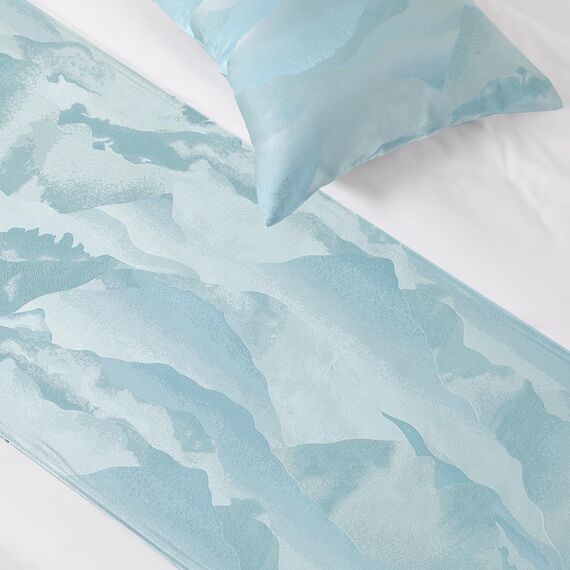 AMBERIS Bett Läufer & Schals, Modern Style Bettschal No Fading Soft (Kissenbezüge separat erhältlich)