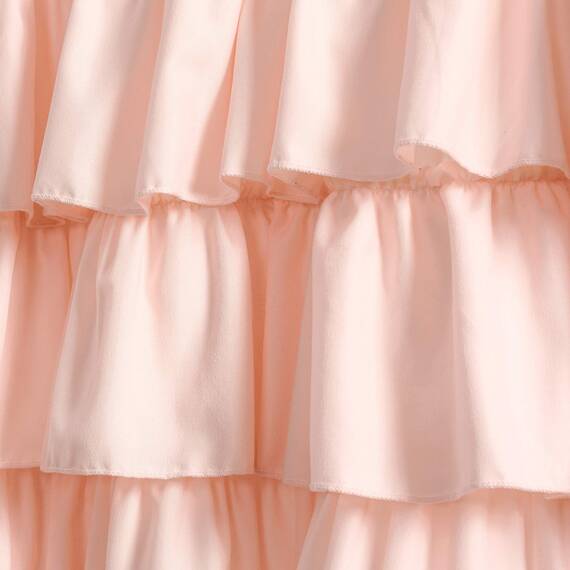 Lush Decor, Blush Belle Valance Shabby Chic Style Single Curtain, 18” x 84