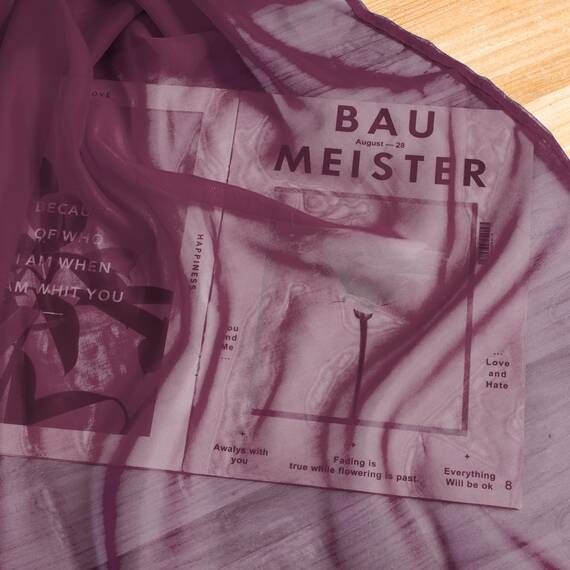 JADE POKE Dunkelviolett Durchsichtiger Betthimmel Schal 288 Zoll lang, Betthimmel für Mädchen Erwachsene, Fenster Volant Vorhang Breit 52, King