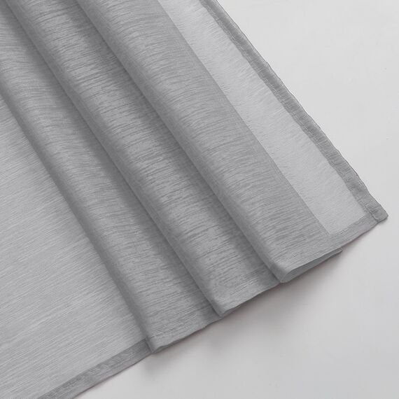 DONREN Halbtransparenter Schal 52" x 144" grau