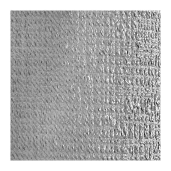 Fusion Strata Vorhänge mit Ösen, gefüttert, 100% Polyester, 229 x 229 cm, silberfarben, Silber