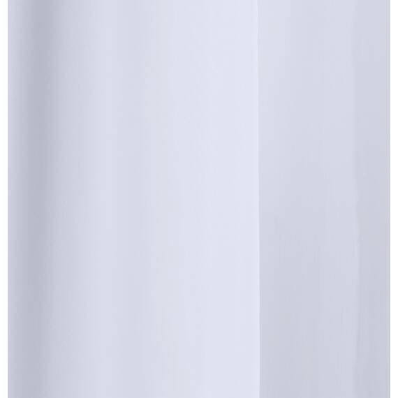 Enhanced Living CRY01PA48-PAIR Voile-Vorhang, 1 Paar, 150 x 122 cm, Weiß