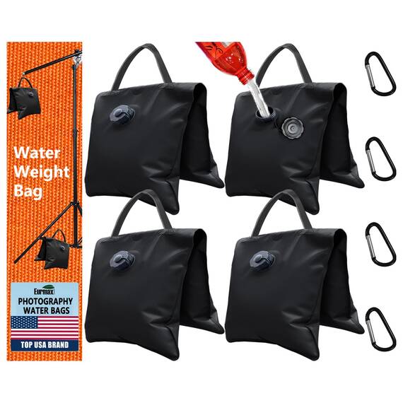 Eurmax Ez Pop-Up-Zelt, 30,4 x 30,4 m, mit robuster Rolltasche, 4 Sandgewichte (HV Orange)