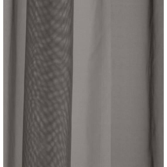 Enhanced Living CRY24PA90-Paar Voile-Vorhänge, 145 x 229 cm, 145 x 229 cm, Grau