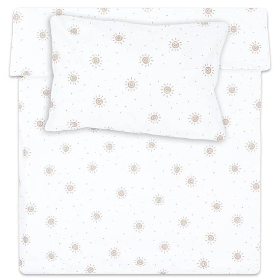 Kinderbettwäsche Baby Bettwäsche 90x120 cm aus Baumwolle - Kinder Set von Duvet Cover 90 x 120 und Kissenbezug 40x60 cm Junge und mädchen babybettwäsche bettbezug für Kleinkind Oeko-Tex