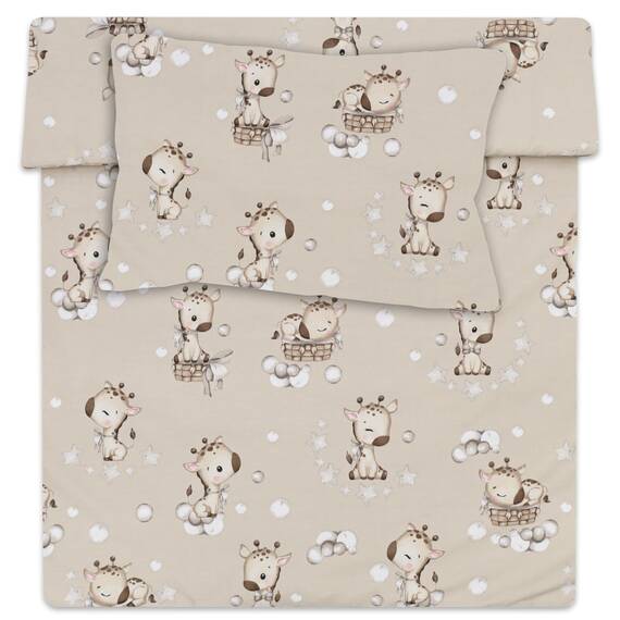 Kinderbettwäsche Baby Bettwäsche 100x135 cm aus Baumwolle - Kinder Set von Duvet Cover 100 x 135 und Kissenbezug 40x60 cm Junge und mädchen babybettwäsche bettbezug für Kleinkind Oeko-Tex