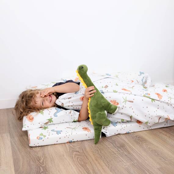 Kinderbettwäsche Baby Bettwäsche 90x120 cm aus Baumwolle - Kinder Set von Duvet Cover 90 x 120 und Kissenbezug 40x60 cm Junge und mädchen babybettwäsche bettbezug für Kleinkind Oeko-Tex