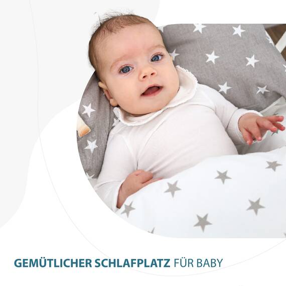 Kinderbettwäsche Baby Bettwäsche 90x120 cm aus Baumwolle - Kinder Set von Duvet Cover 90 x 120 und Kissenbezug 40x60 cm Junge und mädchen babybettwäsche bettbezug für Kleinkind Oeko-Tex