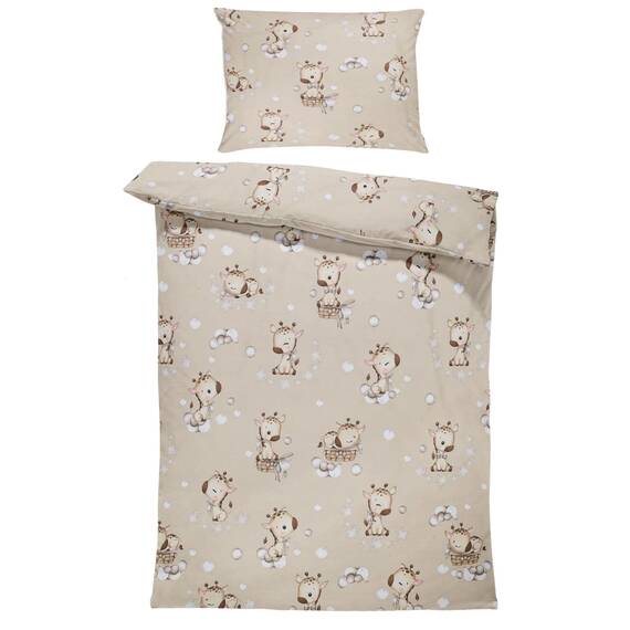 Kinderbettwäsche Baby Bettwäsche 100x135 cm aus Baumwolle - Kinder Set von Duvet Cover 100 x 135 und Kissenbezug 40x60 cm Junge und mädchen babybettwäsche bettbezug für Kleinkind Oeko-Tex