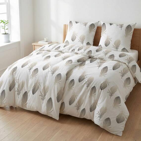 etérea Kissenbezug 40x80 Baumwolle 1-teilig – Passend zu Renforcé Federn Bettwäsche Set - 1x Kopfkissenbezug 40x80 – 100% Baumwolle Oeko-TEX Made in Green - 1 Stück Kopfkissenbezug