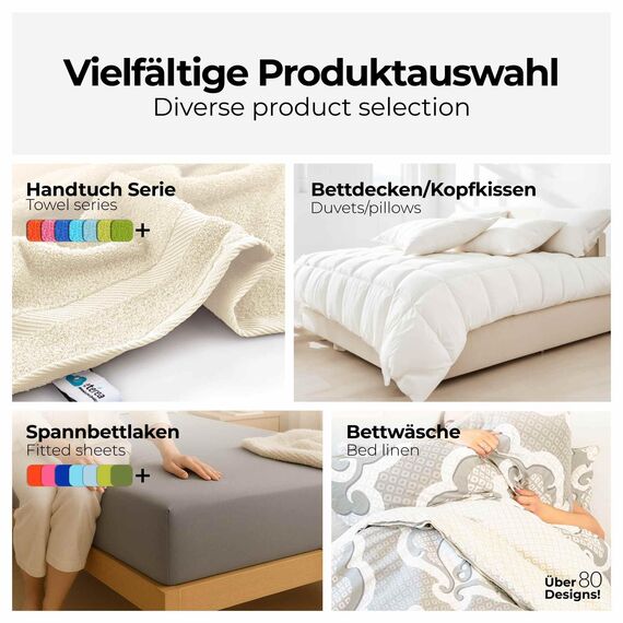 etérea Bettwäsche 200x220 Baumwolle Bettwäsche-Sets - Osaka Grün Schmetterlinge - Reißverschluss, Renforcé, Fachhandel, Oekotex 100, Oekotex Made in Green - 200x220cm und Kissenbezug 2X 80x80cm