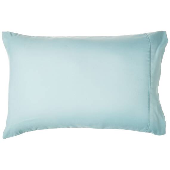 Sweet Home Collection Comforter Bed-In-A-Bag Solid Color All Season Ultraweiches Daunen-Alternativ Set und luxuriöse Bettwäsche, Polyester, Blau-Misty Blue, Twin