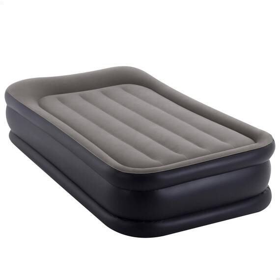 Intex Twin Deluxe Luftmatratze mit Fiber-Tech RP, aufgeblasene Größe: 99 cm x 191 cm x 42 cm (64132.)