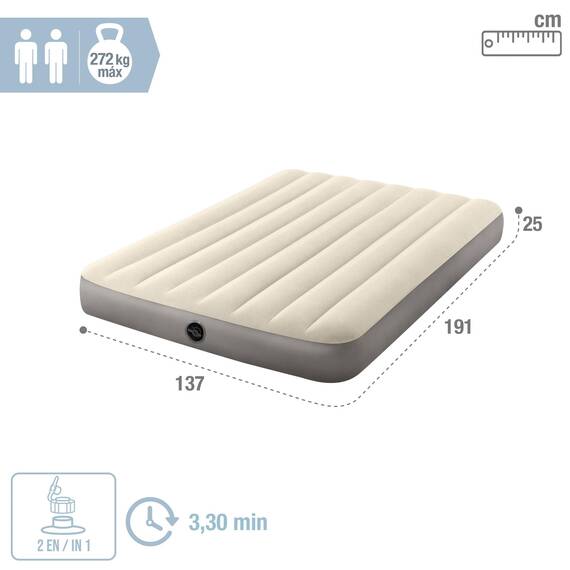 Intex Luftbett, Bianco, California King