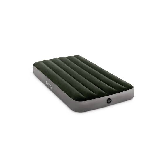 Intex 64107E Dura-Beam Standard Prestige Luftmatratze: Fiber-Tech – Doppelbettgröße – 25,4 cm Betthöhe – 136 kg Tragkraft – Pumpe separat erhältlich