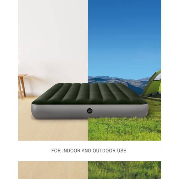 Intex 64108E Dura-Beam Standard Prestige Luftmatratze: Fiber-Tech – volle Größe – 25,4 cm Betthöhe – 272,2 kg Tragkraft – Pumpe separat erhältlich
