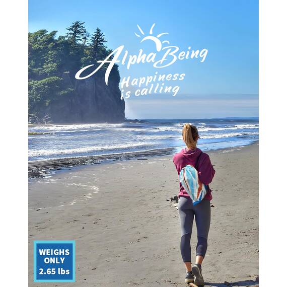 AlphaBeing Aufblasbare Liege - Perfektes Luftsofa für Camping, Wandern - Ideale Aufblasbare Couch für Camping und Festivals - Perfekter Aufblasbarer Strandkorb für Erwachsene
