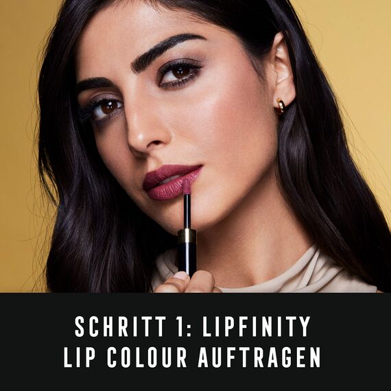 MAX FACTOR - Lipfinity Lip Colour - Lasts up to 24hr - 2in1 Rich Colour, Transfer-proof, Long-lasting, Moisturising Lipstick - 180 Spiritual - 4.2g