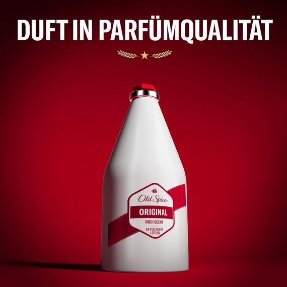 Old Spice Original After Shave Lotion, Kühlendes Aftershave Für Männer, Fantastischer Duft, Rasierwasser Mit Antiseptischer Wirkung, 100m
