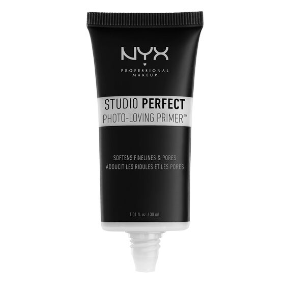 NYX Professional Makeup Studio Perfect Primer - Clear, Makeup Primer, Ebenmäßiger Teint, Vermindert feine Linien und Poren, Vegane Formel
