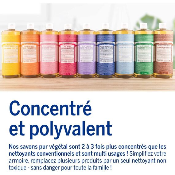 Dr. Bronner's 18-in-1 Naturseife Pfefferminze 240ml