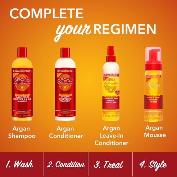 Creme of Nature Argan Oil Foam Wrap Lotion 207 ml (Haarlotion)