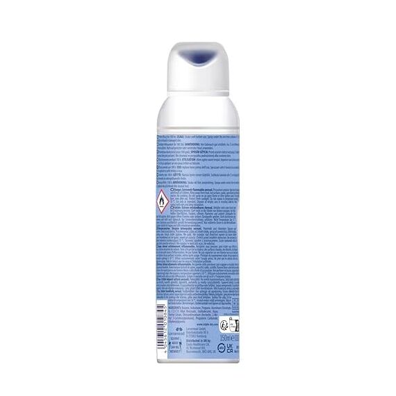 Triple Dry Anti-Transpirant Spray | Deo-Spray gegen starkes Schwitzen | Antibakterielles Deodorant für 100h Schutz | Parfümfreies Antiperspirant | 150ml