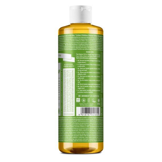 Dr. Bronner Bio Grüntee Kastilien Flüssigseife 473 ml