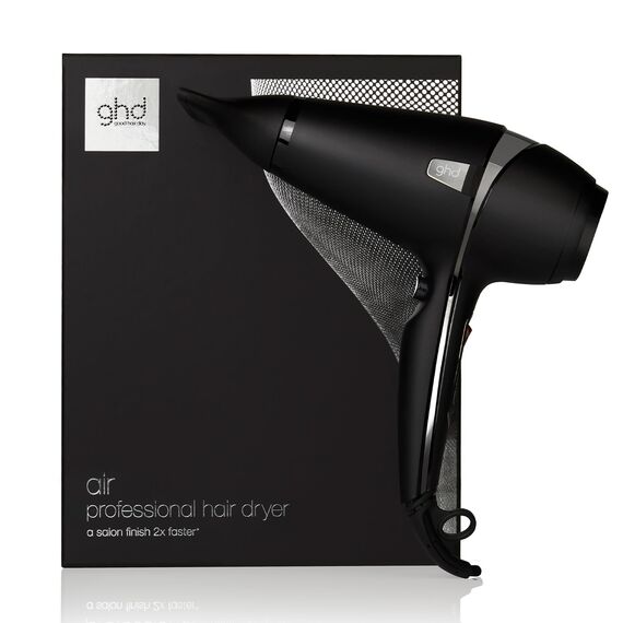 ghd air Haartrockner, professioneller, leistungsstarker Föhn mit Ionen-Technologie, schwarz