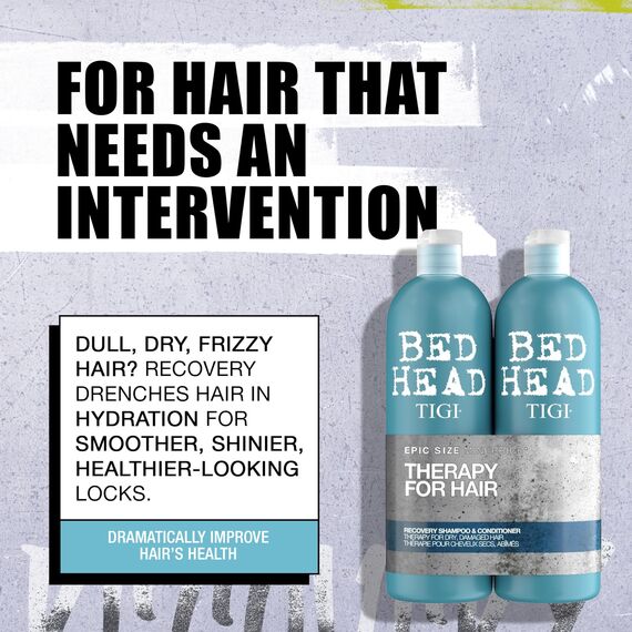 Bed Head by TIGI Urban Antidotes Recovery Shampoo für trockenes Haar, 750 ml (1er Pack)