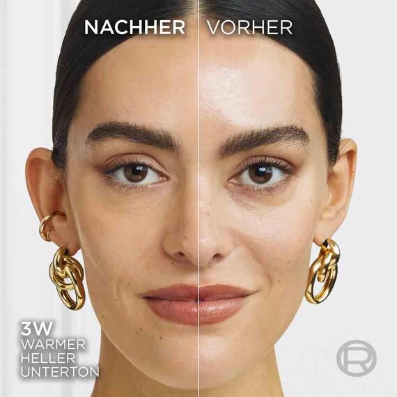 L'Oréal Paris Puder Make up, Mattierendes Kompaktpuder mit LSF 8, Inkl. Spiegel und Schwamm, True Match Puder, Nr. 3.D, 9 g