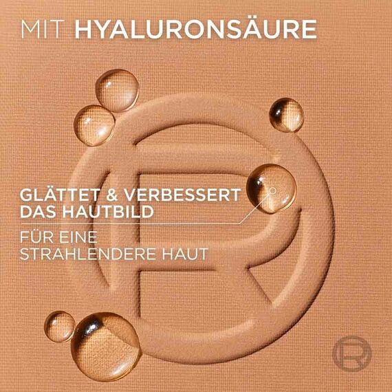 L'Oréal Paris Puder Make up, Mattierendes Kompaktpuder mit LSF 8, Inkl. Spiegel und Schwamm, True Match Puder, Nr. 5.D, 9 g