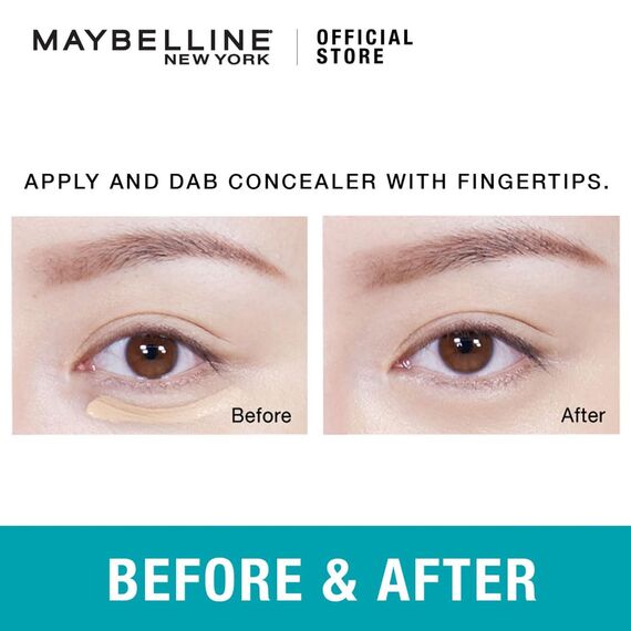 Maybelline New York Abdeckstift, Fit Me! Concealer, Für makellose Haut, Alle Hauttypen, Nr. 25 Medium, 6,8 ml