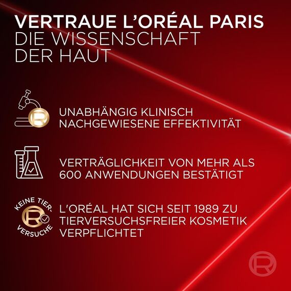 L'Oréal Paris Serum, Revitalift Laser, Anti-Aging Gesichtspflege mit 3-fach Wirkung, Mit Hyaluronsäure, 30 ml