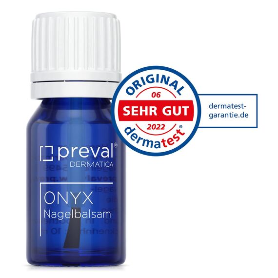 preval® ONYX 10 ml | Das Original | Medizinischer Nagelhärter & Nagelaufbauserum | Schutz & Stärkung brüchiger Nägel & trockener Nagelhaut | ölfrei – ideal als Unterlack
