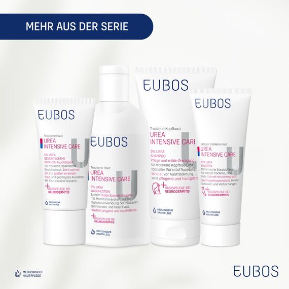 Eubos | 10% UREA Körperlotion | 200ml | für trockene Haut | Hautvertäglichkeit dermatologisch bestätigt | Verbesserung Hydratationsfähigkeit der Haut | Spezial-Pflegecreme
