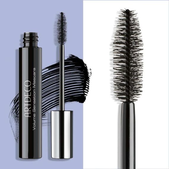ARTDECO Volume Sensation Mascara – Extra Volumen & Länge für schwarze, dichte Wimpern – Intensive Formel mit Pflegeeffekt – 15 ml – Wimperntusche für Schwung & Definition