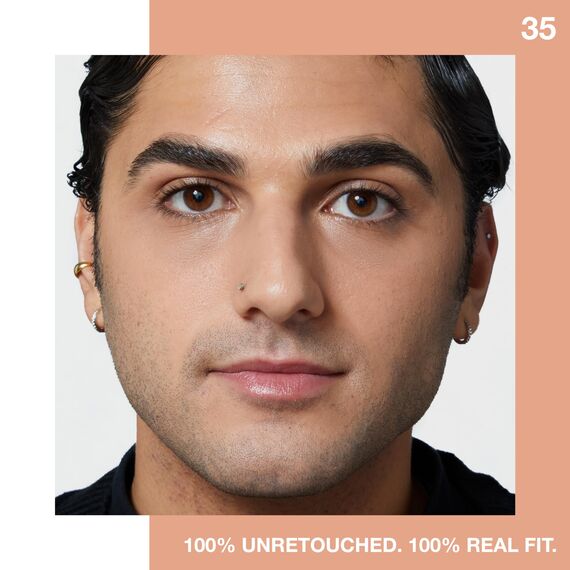 Maybelline New York Abdeckstift, Fit Me! Concealer, Für makellose Haut, Alle Hauttypen, Nr. 35 Deep, 6,8 ml