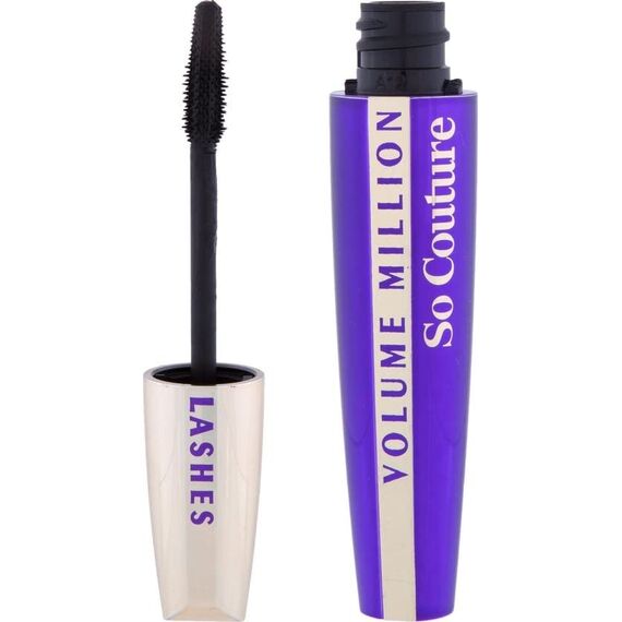 L'Oréal Paris Volume Million Lashes So Couture Mascara, schwarz - Wimperntusche für extra Definition und extra Volumen in purer Eleganz - 1er Pack (1 x 9 ml)