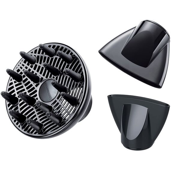 Remington Haartrockner Profi Ionen Pro-Air (2300 W, 130km/h, leistungsstarker & langlebiger AC-Motor mit echter Kaltstufe, 3 Heiz- und 2 Gebläsestufen, zwei Stylingdüsen + Diffusor), AC5999