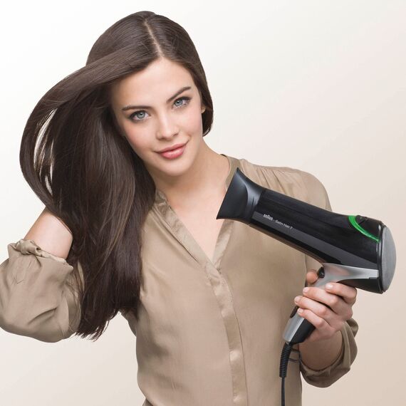 Braun Satin Hair 7 Haartrockner, professioneller Föhn mit IonTec und Satin Protect Technologie, HD710, schwarz
